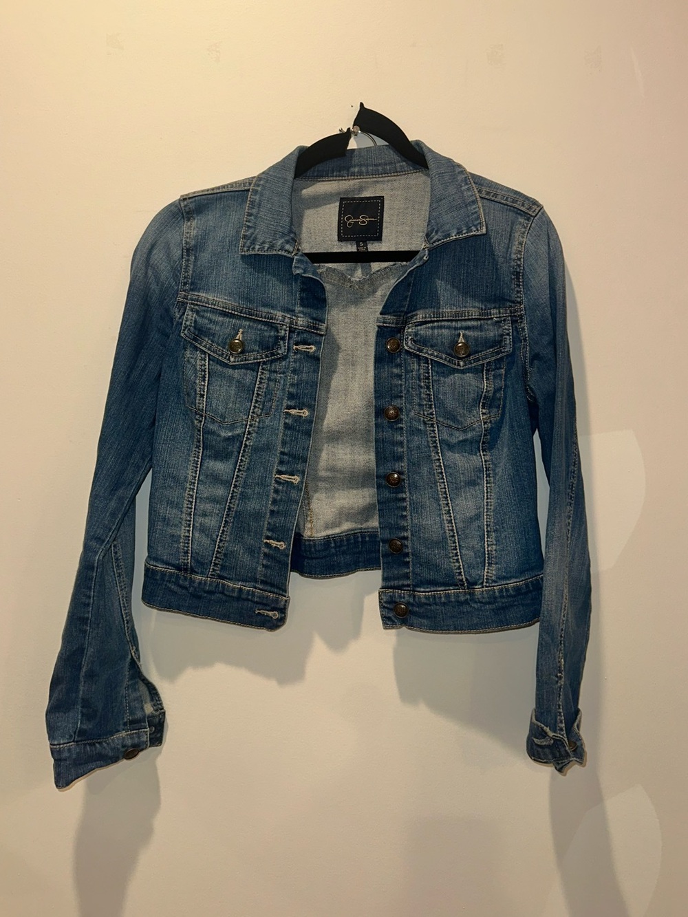 Jessica Simpson Light Blue Denim Jean Jacket